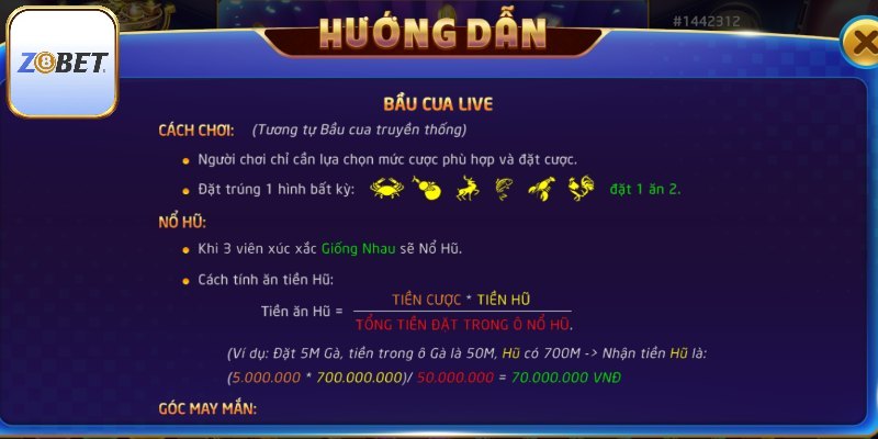 Cách chơi bầu cua chi tiết