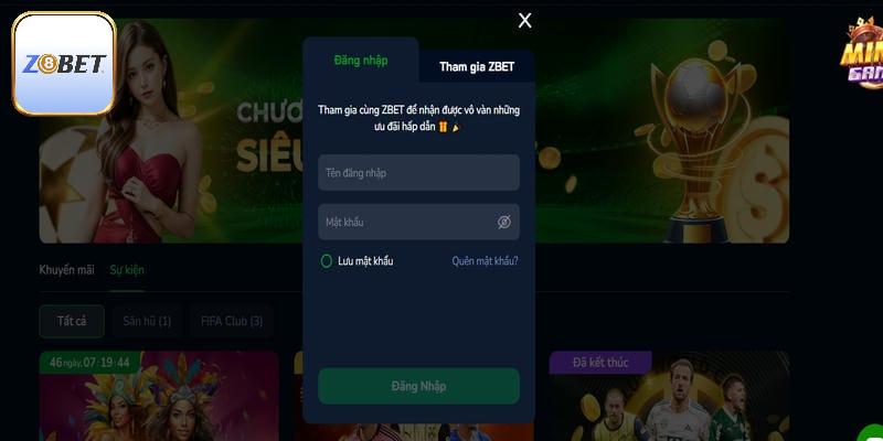 Hướng dẫn trình tự nhấn chọn đăng nhập Z8bet thuận tiện nhanh chóng