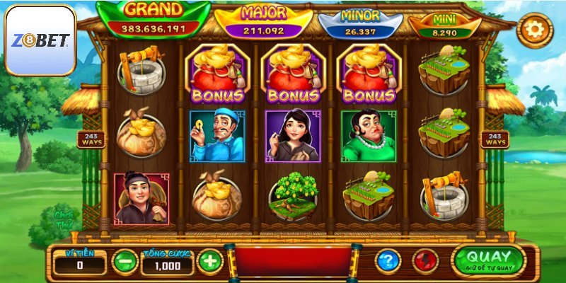 Danh sách các tựa game quay hũ đình đám