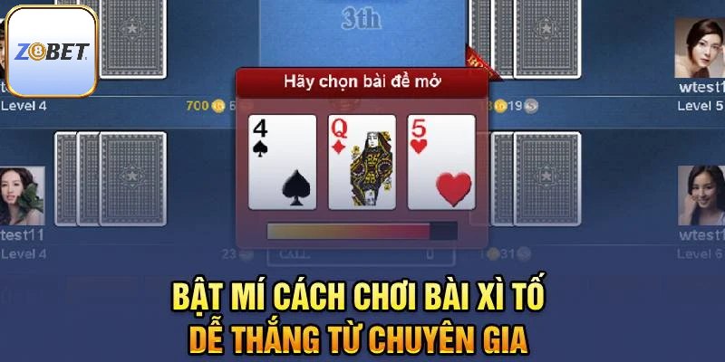 Mẹo cược xì tố bất bại
