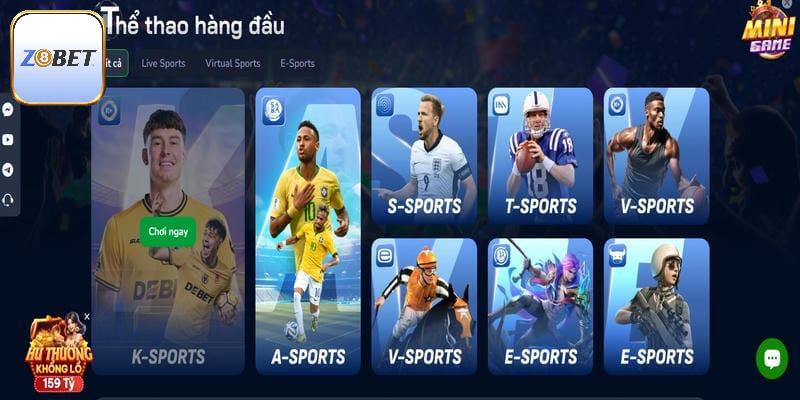 Cá cược thể thao diễn ra một cách sôi động mãn nhãn tại Z8bet