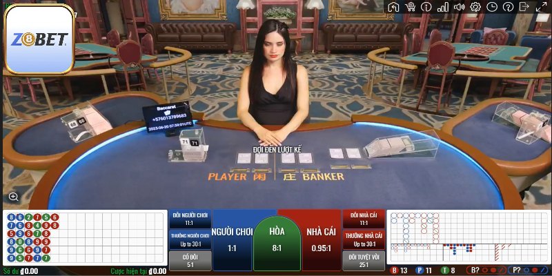 Tìm hiểu game Baccarat Z8bet