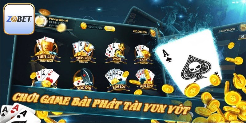 Trải nghiệm sảnh game bài độc quyền tại nhà cái