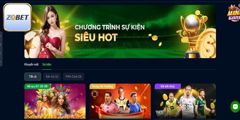 Chương trình khuyến mãi đẳng cấp được Z8bet áp dụng đến khách hàng